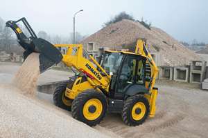 Komatsu Backhoe Loader Second-Hand Construction Equipment Excavator Durable Heavy <b>Machinery</b> for Earthwork Projects Cheap Price - Product Image 5