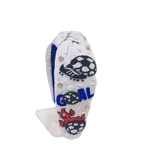 สวยร้อนสีแดงลูกปัดแถบคาดศีรษะกีฬาลูกปัดคอลเลกชันเมล็ดลูกปัดแถบคาดศีรษะอินเดียเมล็ดลูกปัดมือประดับ - Product Image 5