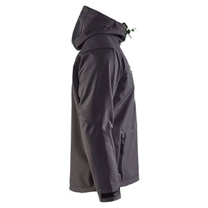 Vestes Softshell pour hommes au prix d'usine, toile OEM, veste bomber Softshell de haute qualité, décontractée, en plein air, vente en ligne, veste d'hiver - Product Image 3