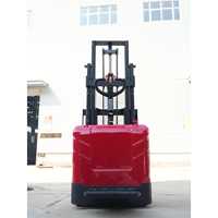 Chariot élévateur électrique premium 2m, type marche-bateau, à batterie, châssis compact, compatible allées étroites, capacité de charge 1,5T, vente en gros