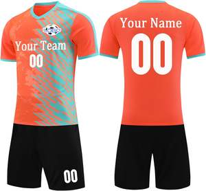 Custom 7v7 Flag Football & Quick Dry Soccer Jersey Nuevo diseño Transpirable y sostenible Conjunto de uniformes - Product Image 5