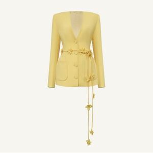 เสื้อผ้าสตรีเอวสูงทรงตรงแบบปรับแต่งได้สำหรับผู้หญิงมีบริการซักเสื้อผ้าแบบเปียกแบบเวียดนาม - Product Image 6