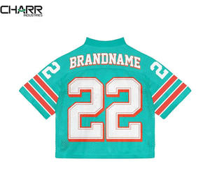 Camiseta de malla recortada de alta calidad, camiseta de fútbol por sublimación, Camiseta deportiva de malla de poliéster para gimnasio personalizada - Product Image 4