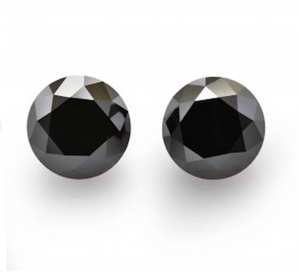 100% naturel véritable saphir noir rond à facettes coupe septembre pierre précieuse de naissance pour la fabrication de bijoux utilisation à des prix en vrac OEM - Product Image 4