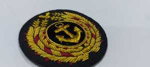 Insignes Wok brodés à la main patchs en tissu avec aimant attacher des emblèmes de fil de lingot à coudre - Product Image 4