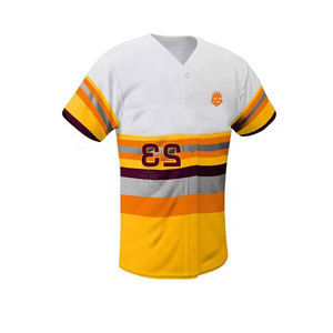Uniforme de Béisbol Personalizado de Primera Calidad para Equipos Adultos, Conjunto de Jersey y Pantalones Cortos Transpirables de Secado Rápido, Tallas Grandes, Exclusivo, 100% Poliéster - Product Image 4