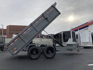 TRAILERS 10' x 60" Utility Dump agriculture farm trailer tipping dump trailer in stock engineered for tractor use supporting - Product Image 5