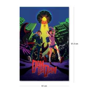 โปสเตอร์อนิเมะยานอวกาศดันดาดันขนาด 61x91.5 ซม. - Product Image 2