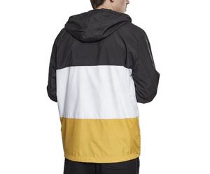 Pull décontracté de haute qualité veste coupe-vent imperméable Polyester fermeture éclair coupe-vent coton imprimé tissu en gros pas cher - Product Image 2