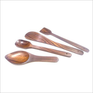 High Quality Kitchen Accessories Kitchen Tools Cooking <b>Utensils</b> Reusable Food Grade Cookware <b>Wood</b> <b>Utensil</b> Set for Home - Product Image 6