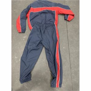 Veste d'été légère en nylon à demi-manches Shorts deux pièces ensemble Streetwear Style imprimé coupe-vent costumes - Product Image 5