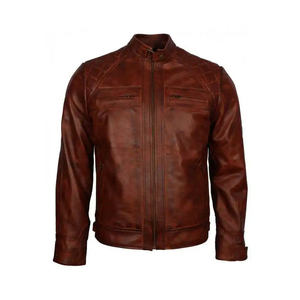 Nouveau design Vestes de moto en cuir d'hiver pour hommes Marvel Star Lord XL taille ventes directes en usine équipes de motocross de course - Product Image 5