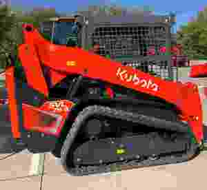 Kubota-Chargeuse compacte sur chenilles d'origine, chargeuse sur chenilles diesel de 68hp, avec moteur EPA, coupleur rapide hydraulique, SVL75-3 à vendre - Product Image 1