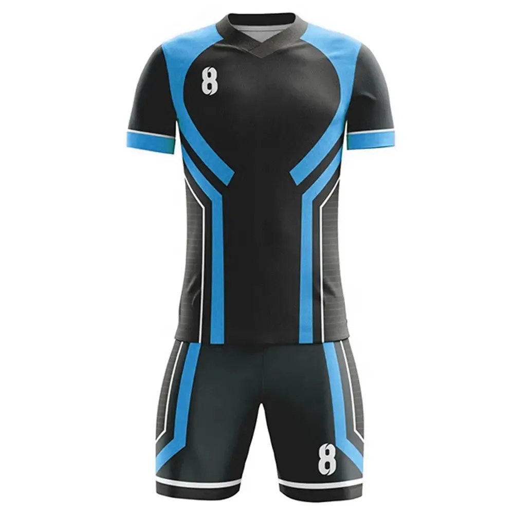 새로운 스타일 최고의 품질 사용자 정의 디자인 새로운 도착 남자 축구 유니폼 판매 훈련 축구 유니폼 성인용 스포츠웨어