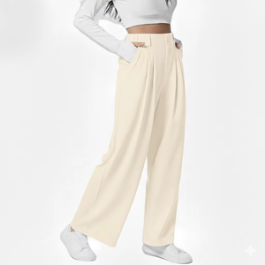 Women Mid <b>Waist</b> Regular Fit Straight Leg Eco-Friendly Breathable Fleece Cozy Lounge <b>Trousers</b> Relaxed Comfort Casual Winter - Product Image 5