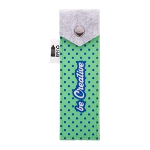 Astuccio Ecologico in RPET con Portapenne in CreaFelt - Product Image 1