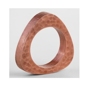 Anillos para Servilletas de Aluminio, Diseño Clásico, Ecológicos, para Decoración de Mesa en el Hogar, Hotel, Restaurante, Fabricante de la India - Product Image 4