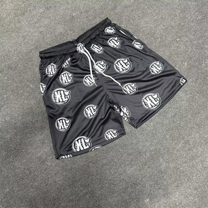 Shorts en coton délavé style usé pour hommes, coupe déchirée, délavage à l'acide, faible MOQ, OEM, logo personnalisé, shorts de sport élégants - Product Image 2
