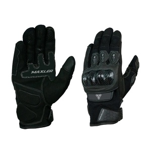 Guantes de cuero de invierno para carreras de motos, guantes cortos para hombre, guantes para montar en moto, pantalla táctil, Motocross, guantes de mano de campo traviesa - Product Image 1