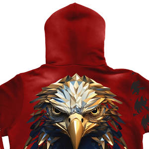 เสื้อฮู้ดดี้ผู้ชายแบรนด์ดัง ทรงปกติ ผ้าฝ้าย 100% ผ้าฟลีซซิปหน้า พิมพ์ลายตามสั่ง สไตล์วินเทจ สตรีทแวร์ ปักลาย - Product Image 6