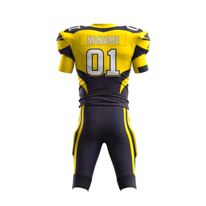 Ensemble complet d'uniformes de football américain 2025 avec fabricant de vêtements d'équipe d'impression par sublimation personnalisé - Product Image 3