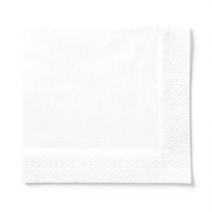 ผ้าเช็ดปาก 40x40 ซม. แบบ 2 ชั้น - สั่งทำพิเศษ - 1 สี - Product Image 3
