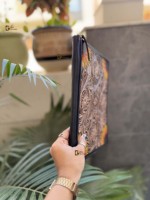 Gran oferta, portafolio de cuero con herramientas, organizador de archivos, portafolio de documentos florales de cuero genuino personalizado de alta calidad