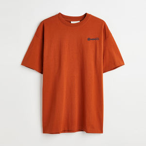 เสื้อยืดผู้ชายแห้งเร็วผ้าโพลีเอสเตอร์/ ผ้าฝ้ายถักแบบลำลองระบายอากาศได้ดี - Product Image 1