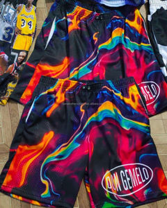 Shorts Deportivos de Malla para Mujer, 5 Pulgadas de Largo Interior, Shorts Holgados con Bolsillos con Cremallera - Product Image 1