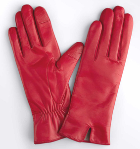 Gants de mode en cuir de vachette et de chèvre à séchage rapide, gants de conduite, fonctions anti-coupure et anti-impact, gants de mode en cuir - Product Image 2