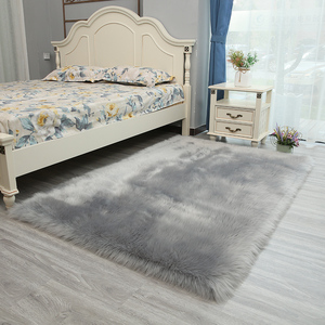 Alfombra Decorativa Personalizada de Lana y Seda, 5-6mm de Grosor, Forma de Corazón, Suave, Lavable, para Cuarto de Niños, con Patrón de Color Sólido - Product Image 2