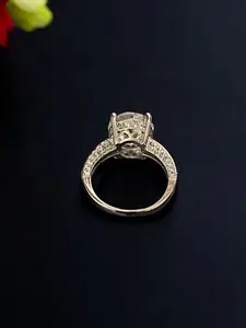 Anillo de Compromiso Solitario de 1 Quilate, Cultivado en Laboratorio, Oro Sólido de 10K-18K, Certificado IGI, Clásico y Elegante, Regalo para Mujer - Product Image 4