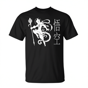 T-shirt promotionnel Monkey King Sun Wukong de la série Voyage en Terre d'Ouest - Product Image 2