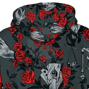 Sudaderas con Capucha Estampadas para Hombre, Sudadera de Algodón con Capucha, Impresión Personalizada, Logotipo OEM, Fabricante Mayorista, Producción en Masa - Product Image 5