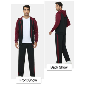 Men Casual Tracksuit Set Stylish Comfortable Sportswear for Daily Wear Travel and Active Lifestyle - Product Image 2