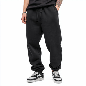 Pantalon de survêtement en molleton surdimensionné 450GSM pour hommes, streetwear d'hiver, pantalon de pyjama, jogging pour hommes, pantalon de survêtement pour hommes - Product Image 4