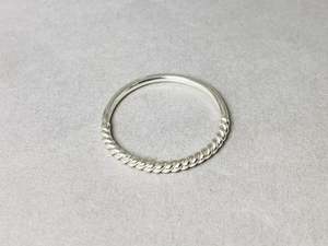 Wholesale 925 Sterling <b>Silver</b> Daily Wear <b>Chunky</b> Jewelry Dainty Half Twisted <b>Rings</b> Unique Stackable <b>Rings</b> Wedding Finger Usage - Product Image 5