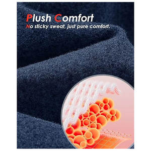 Sweat-shirt unisexe à fermeture éclair sur le devant de haute qualité, en polaire, mélange polyester/coton, imprimé sur mesure avec poche, service OEM - Product Image 2