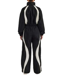 Ensemble survêtement femme coupe-vent de qualité supérieure 2026, streetwear, pantalon de jogging zippé, coupe-vent, service OEM - Product Image 2