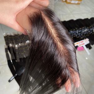 Pelucas con cierre Frontal de encaje suizo, nudos pequeños para hacer cabello de lujo, la mejor calidad, el mejor servicio - Product Image 6