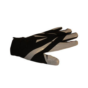 Venta directa de fábrica Guantes de receptor de fútbol Guantes de fútbol con logotipo personalizado asequible Guantes de recepción de fútbol antideslizantes - Product Image 3