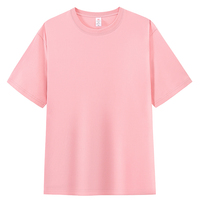 Poids lourd 340G haute qualité O cou t-shirts surdimensionné goutte épaule O-décolleté à manches courtes hommes O cou t-shirts