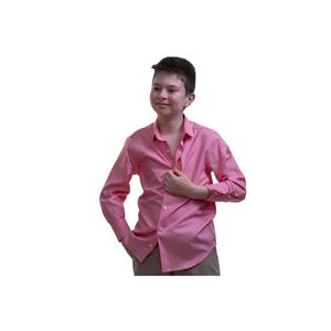 เสื้อคอปกลายตาหมากรุกสีขาวสีแดง exve itayan - Product Image 1