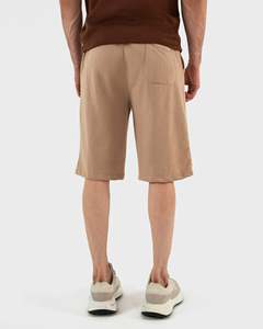 Pantalones Cortos Casuales Beige para Hombre, de Primera Calidad, con Logotipo Personalizado, Cintura Elástica, Ajuste Relajado, Ligeros, Elásticos, Cómodos, para Uso en Exteriores - Product Image 2