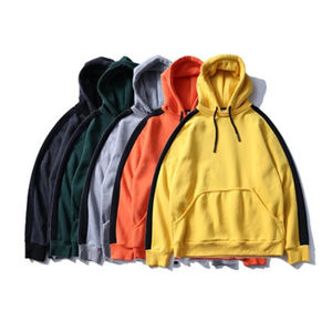 Customized Men's Winter Streetwear Pullover Hoodies Regular Fit 100% Cotton fleece Fashionable Sweatshirt Trendy For men's - Product Image 5