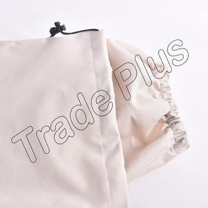 Unisex Light Blue Baggy Pants Drawstring Closure Breathable Polyester Adult Style - Product Image 6