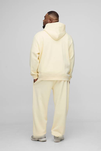 Sweat à capuche personnalisé brodé 350/400/450 GSM 100% coton biologique coupe-vent écologique polaire lourd hiver homme - Product Image 5