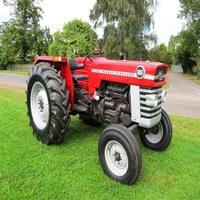 Tracteur à roues Massey Ferguson 165 d'occasion de qualité supérieure, 70 CV, transmission intégrale, boîte de vitesses à pompe, 2000 kg, 6001-8000 heures de fonctionnement
