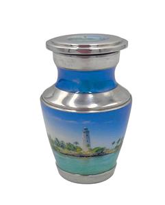 โกศเพลิงศพมนุษย์ไฟโคมไฟพร้อมถุงกํามะหยี่และการปรับแต่งส่วนบุคคล - หลายขนาด (Keepsake ไม่ใช่ส่วนบุคคล) - Product Image 3