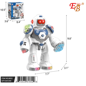 หุ่นยนต์เต้นรำไฟฟ้าอัจฉริยะ24/2/12ชิ้น /cs ของเล่นดนตรีอิเล็กทรอนิกส์สำหรับของขวัญวันเกิดของเด็กผู้ชาย - Product Image 1